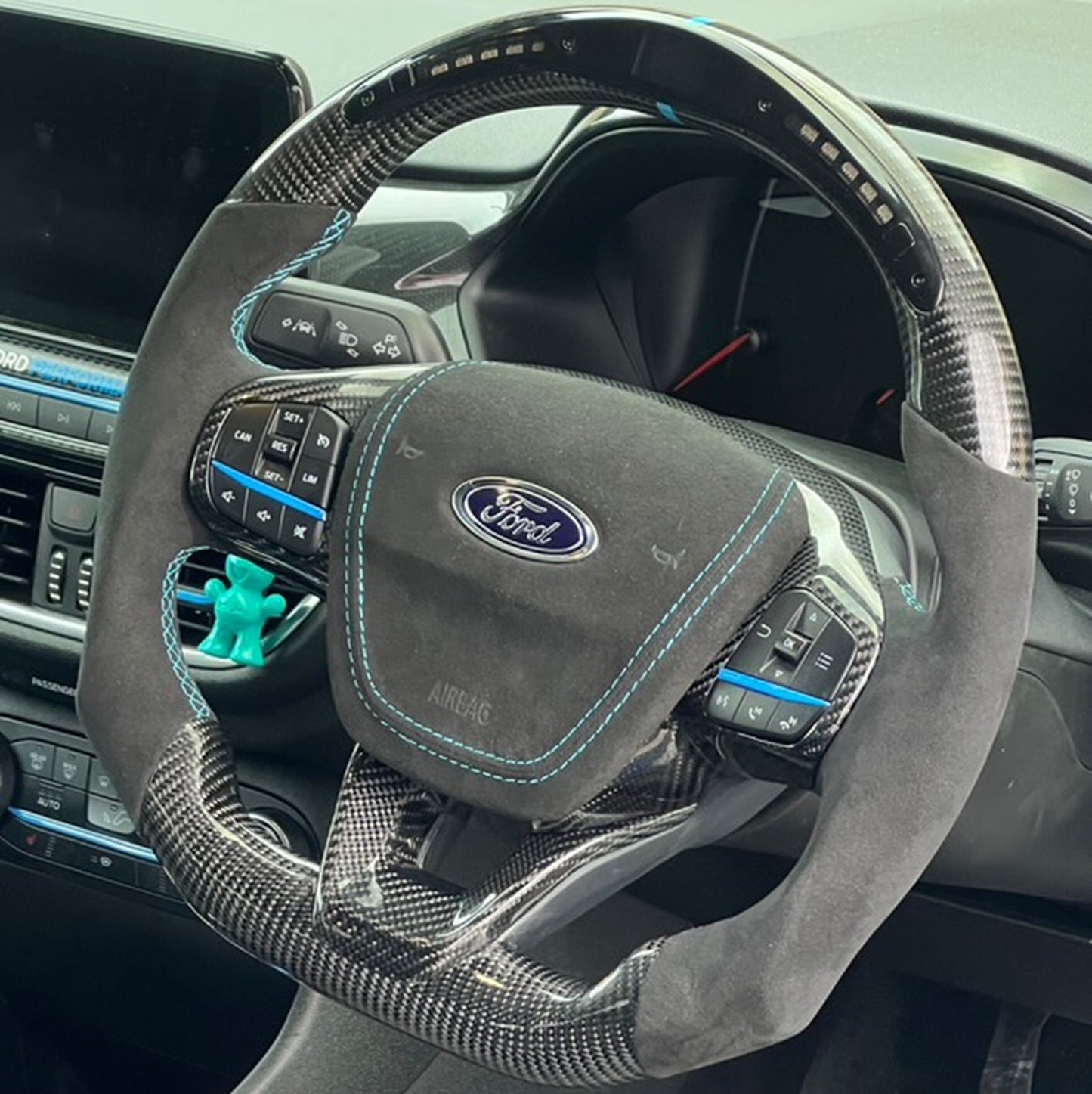 MK8 Ford Fiesta - Carbon Fibre Steering Wheel (2017 - 2024)