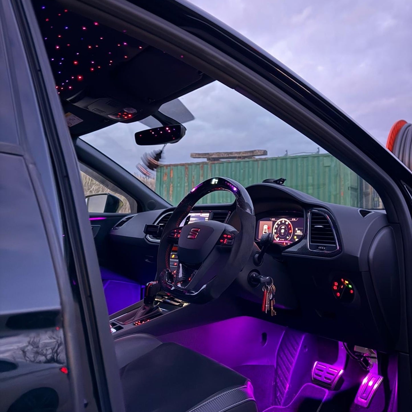 MK3 Seat Leon Cupra - Carbon Fibre Steering Wheel