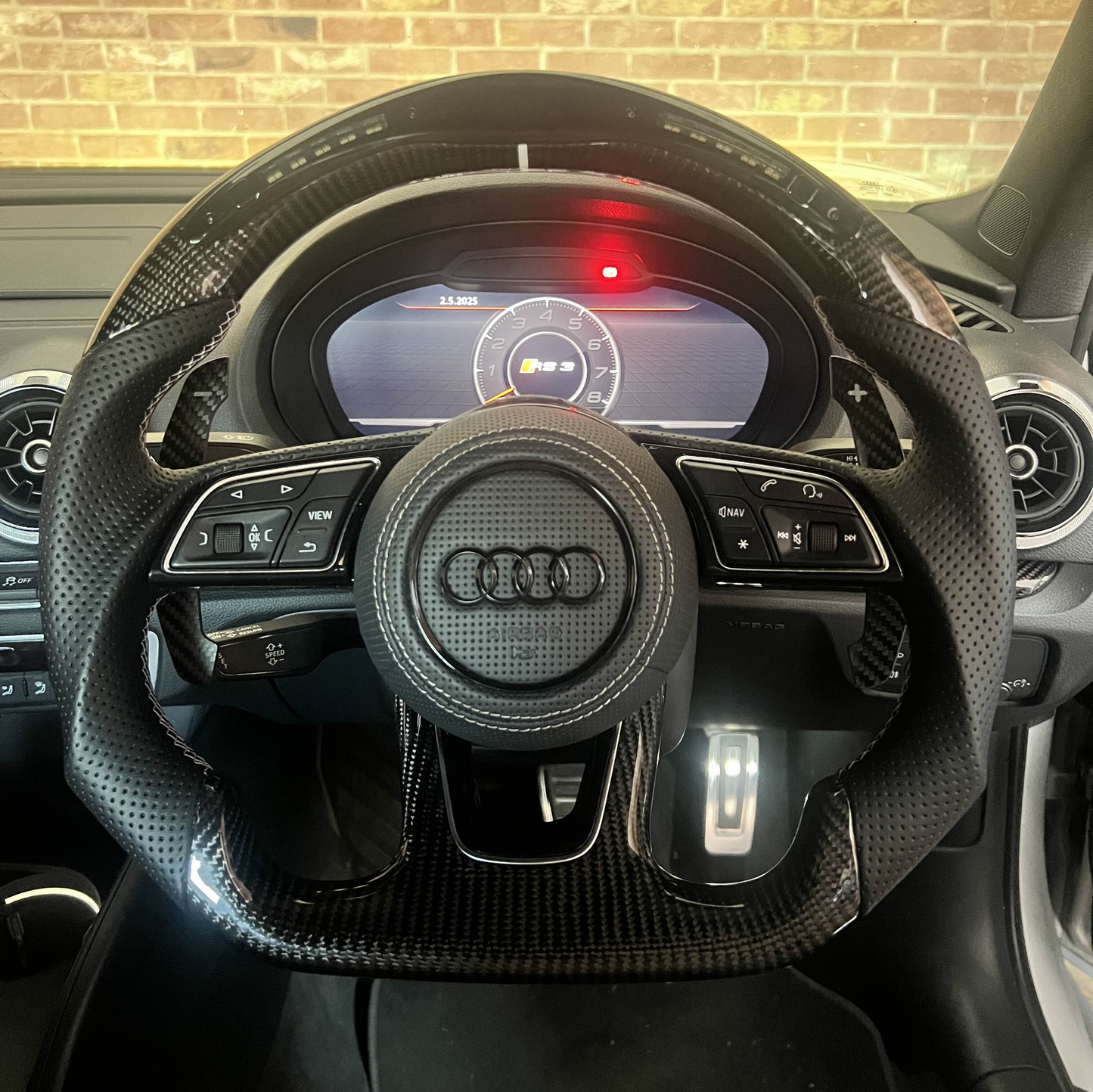 Audi A3/S3/RS3 8V - Carbon Fibre Steering Wheel
