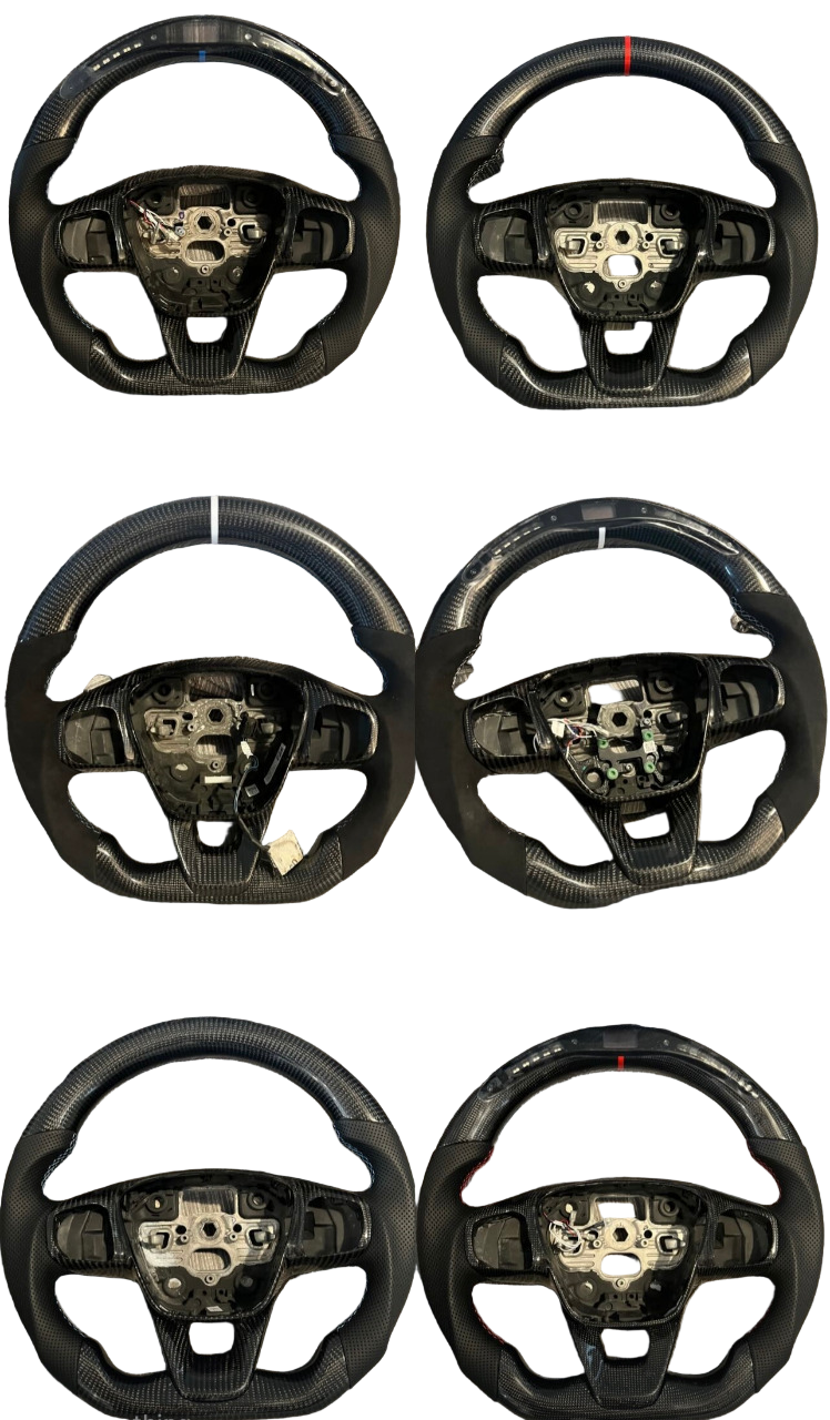 MK8 Ford Fiesta - Carbon Fibre Steering Wheel