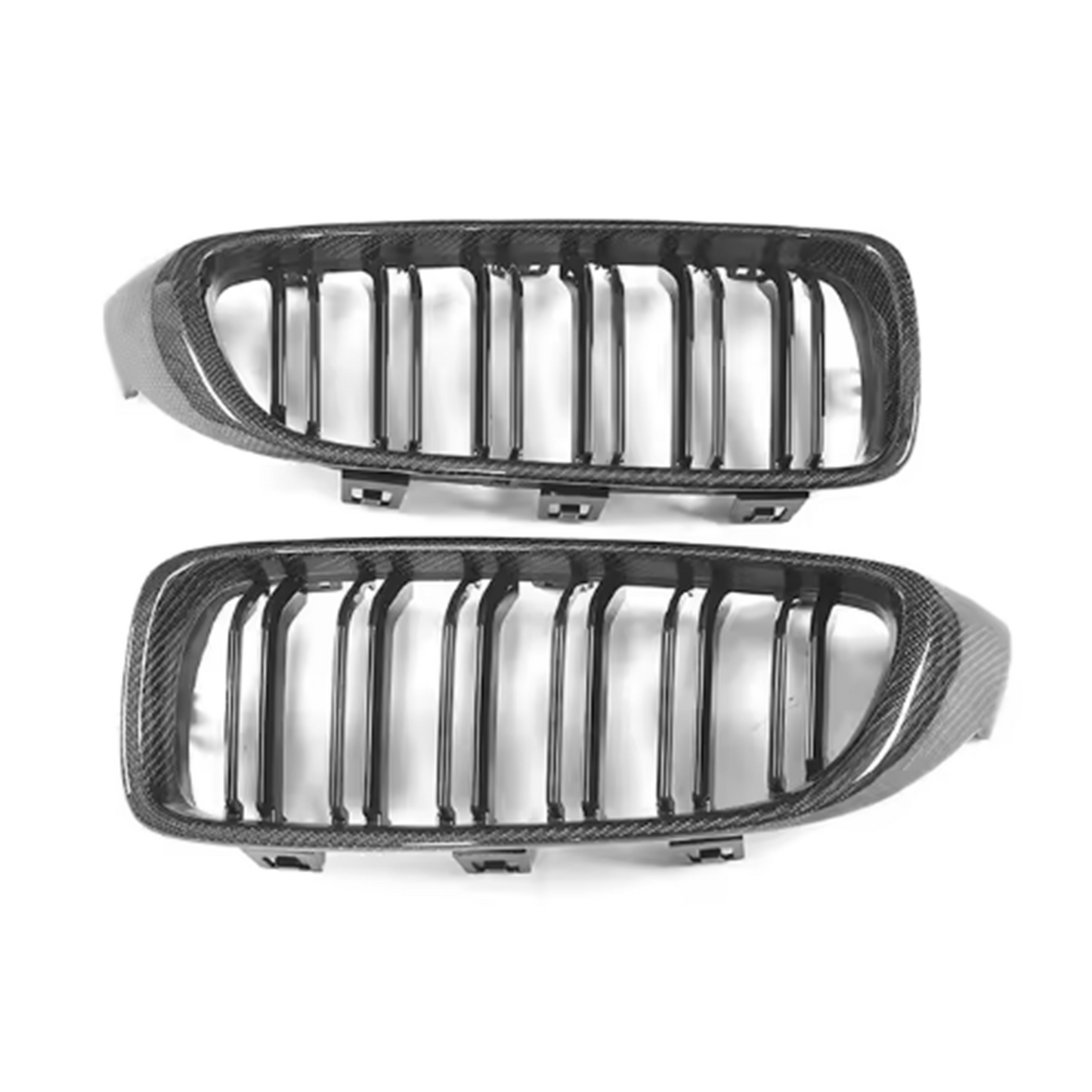 BMW M3/M4 Carbon Fibre Kidney Grilles (2014–2020 F32/F33/F80/F82/F83)