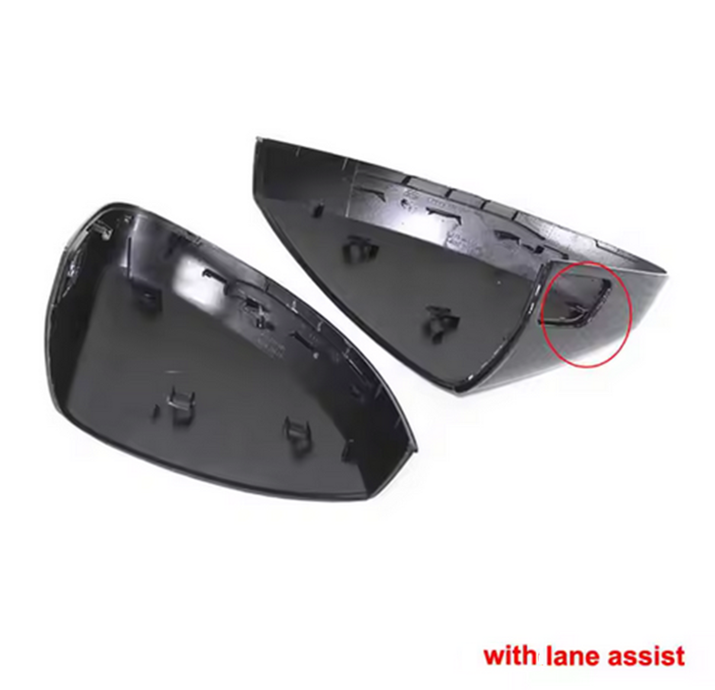 Audi A3/S3/RS3 Carbon Fibre Wing Mirror Caps (With/Without Lane Assist)