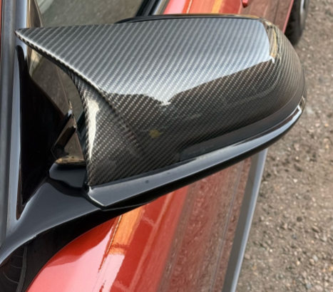 BMW F Series - Dry Carbon Fibre M-Style Wingmirror Caps