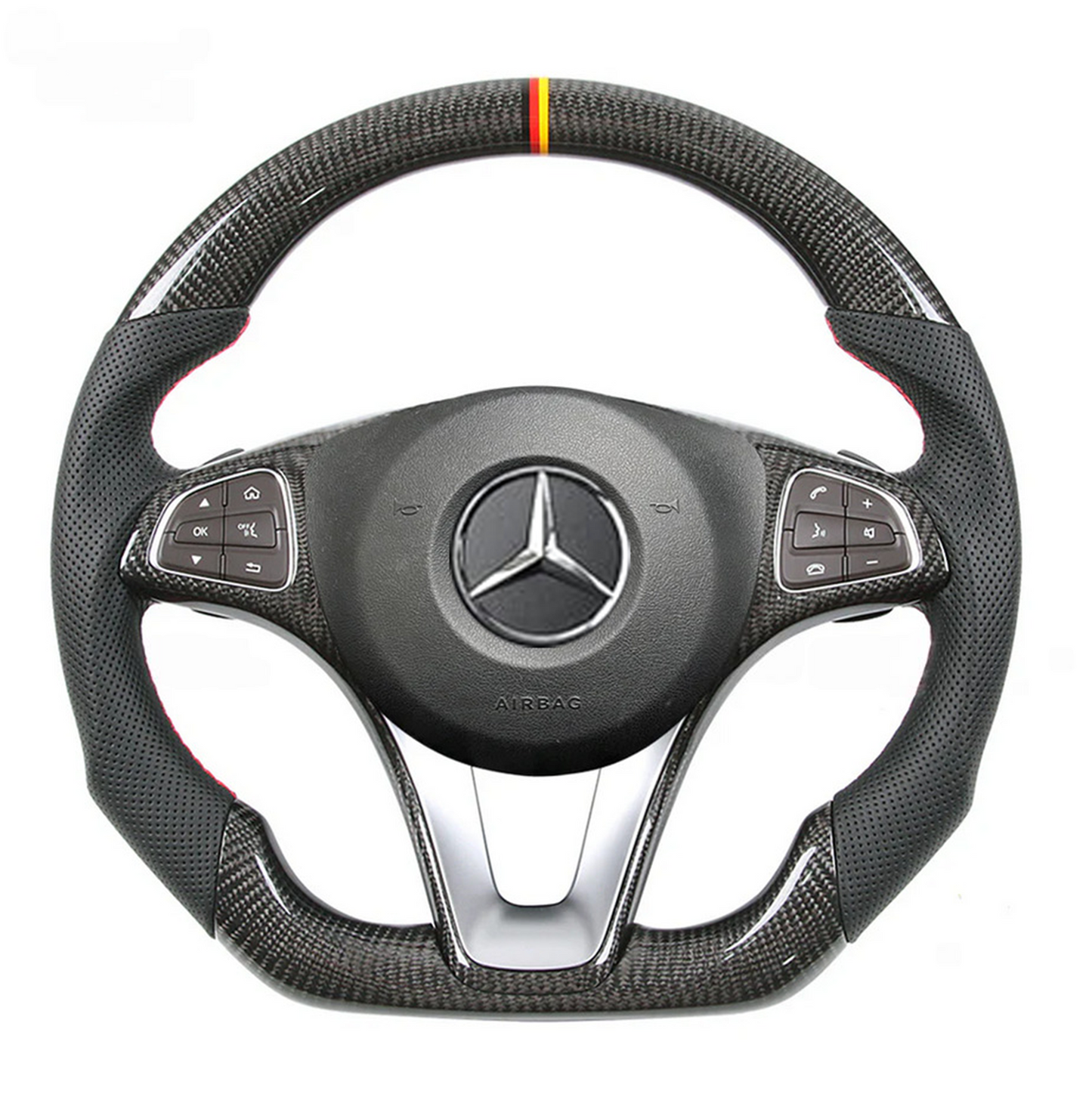 Mercedes - Carbon Fibre Steering Wheel (See description for compatible models)