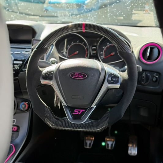 MK7 Ford Fiesta - Carbon Fibre Steering Wheel (2008 - 2017)