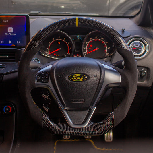 MK7 Ford Fiesta - Carbon Fibre Steering Wheel (2008 - 2017)