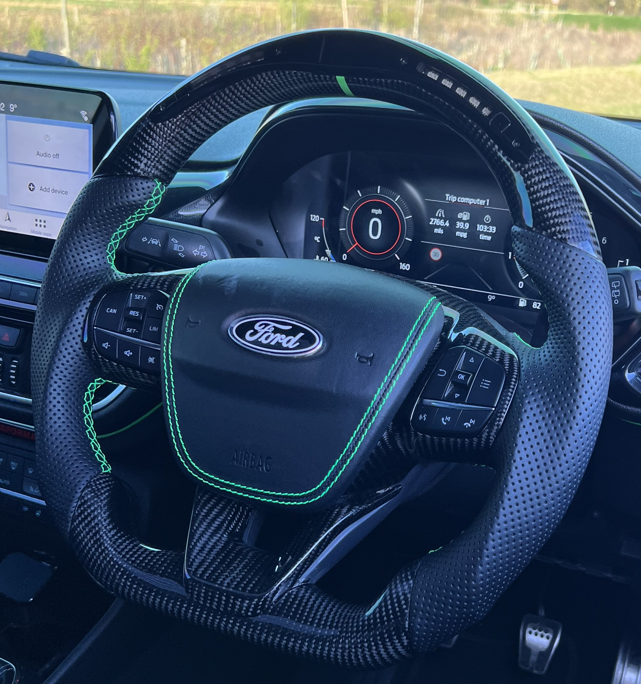 MK8 Ford Fiesta - Carbon Fibre Steering Wheel