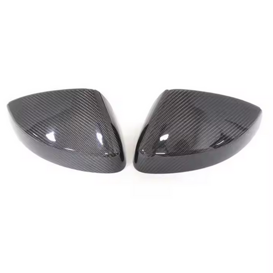 Audi A3/S3/RS3 Carbon Fibre Wing Mirror Caps (With/Without Lane Assist)