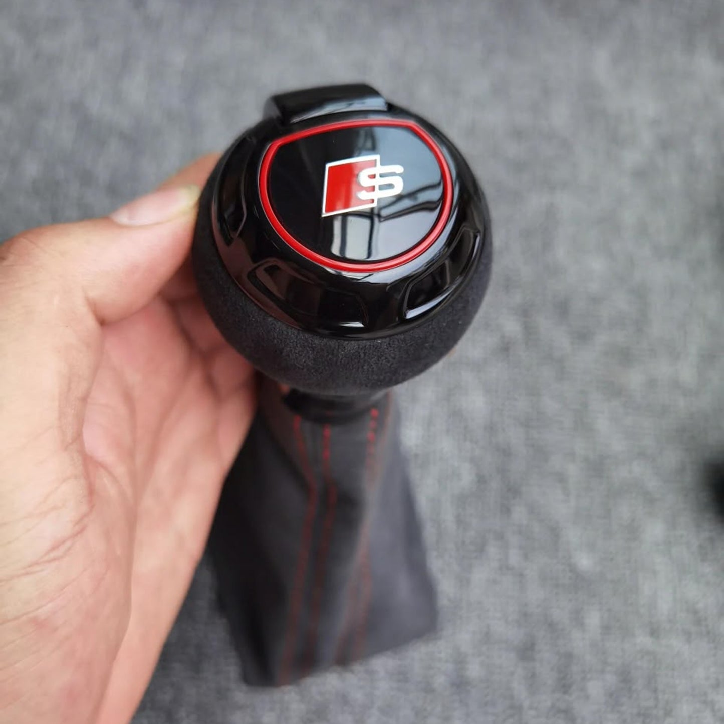 Audi Custom Gear Knob & Gaiter (8V, 8R, B8/B8.5, C7/C7.5 - See Description)