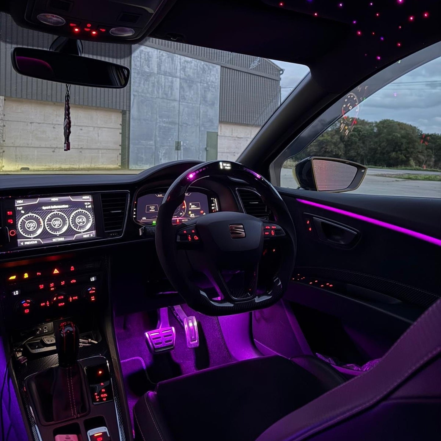 MK3 Seat Leon Cupra - Carbon Fibre Steering Wheel